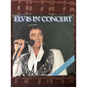 Elvis Presley Elvis In Concert 1977 RCA 2-LP Vinyl Record Set APL2-2587